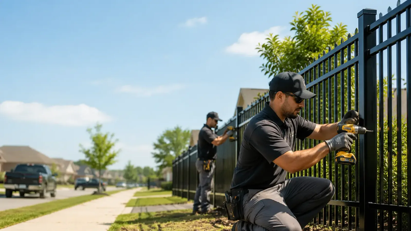Metal Fence Installation in Edgewood, IL